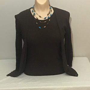 2 for $10 Chocolate twinset